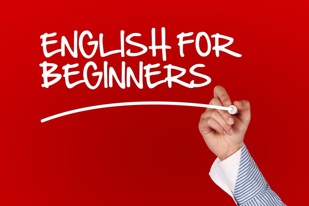 English For Beginners  concept